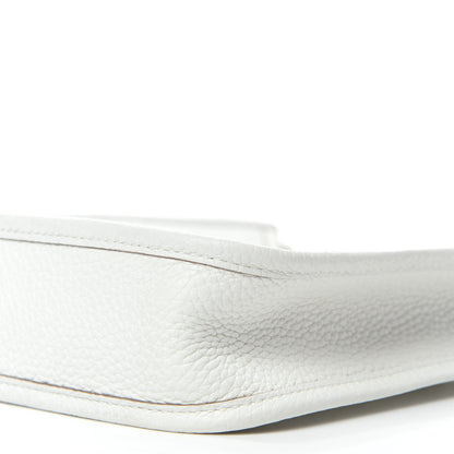 Hermes Taurillon Clemence Amazone Evelyne TPM White 10 of 10