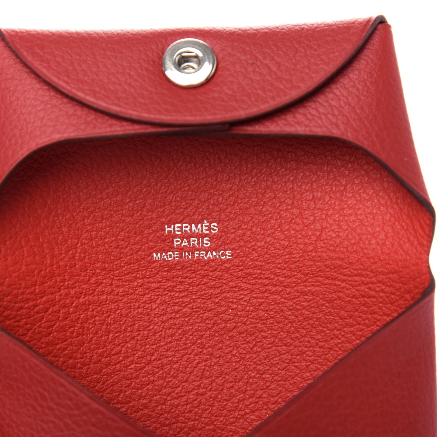 Hermes Evercolor Bastia Coin Purse Rouge De Coeur 6 of 7