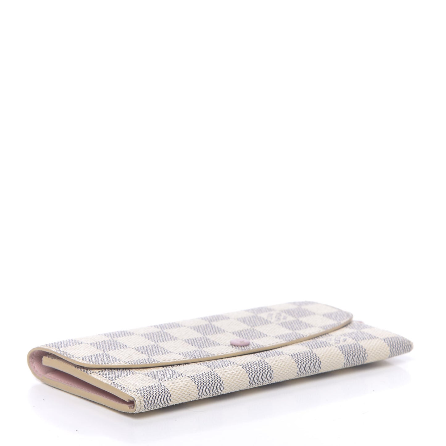 Damier Azur Emilie Wallet Rose Ballerine