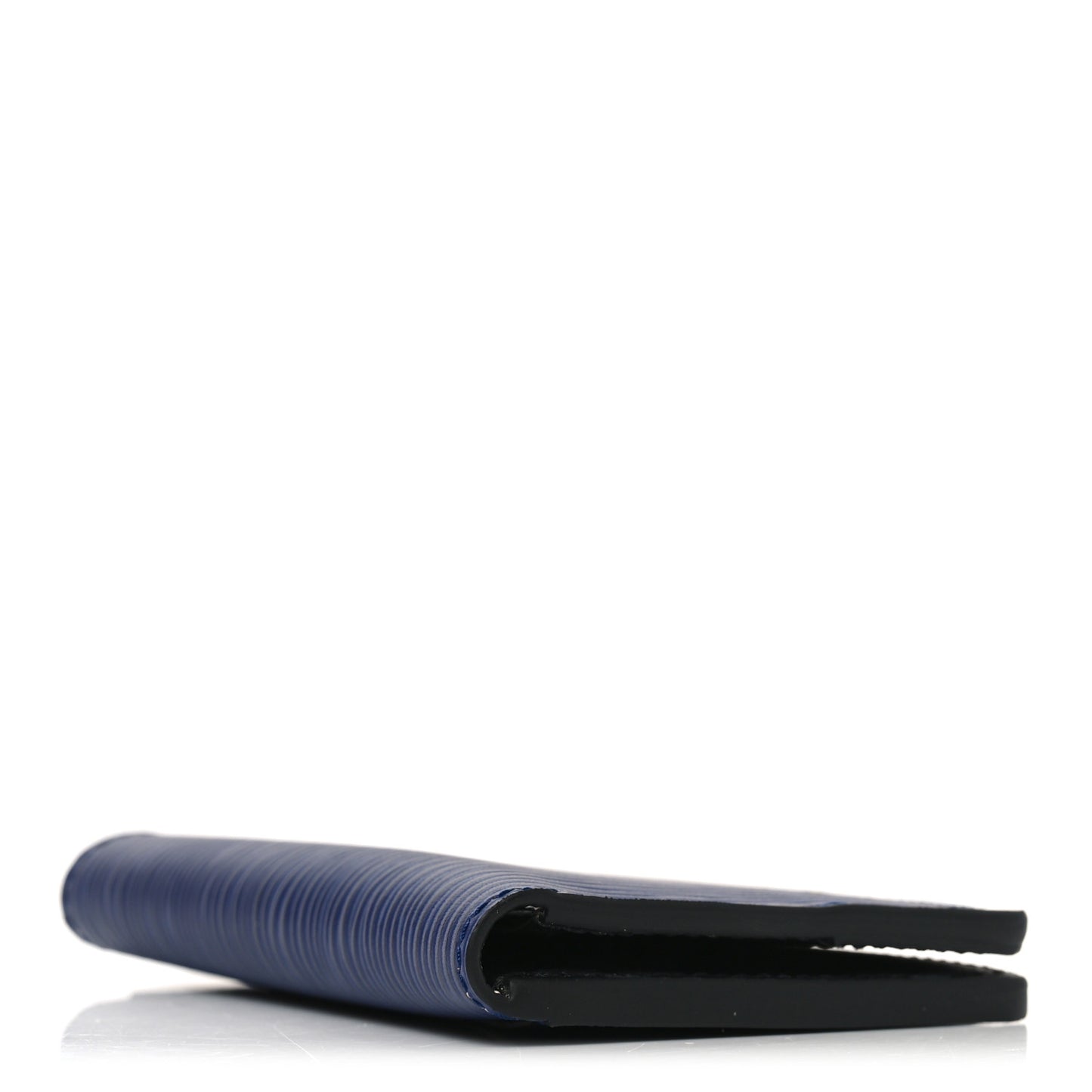Epi Monogram Eclipse Pocket Organizer Blue Black Grey