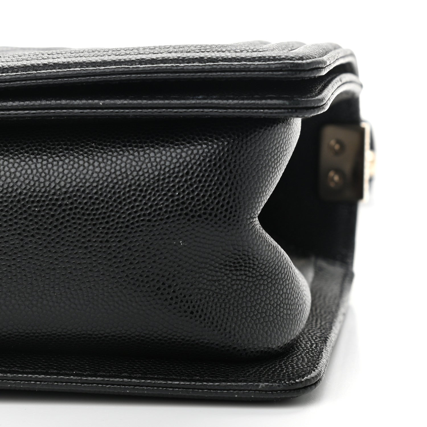 Chanel Caviar Quilted Medium Boy Flap Black 10 of 12