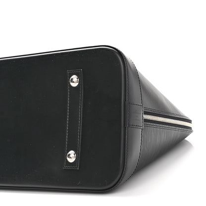 Louis Vuitton Epi Alma MM Black 9 of 9