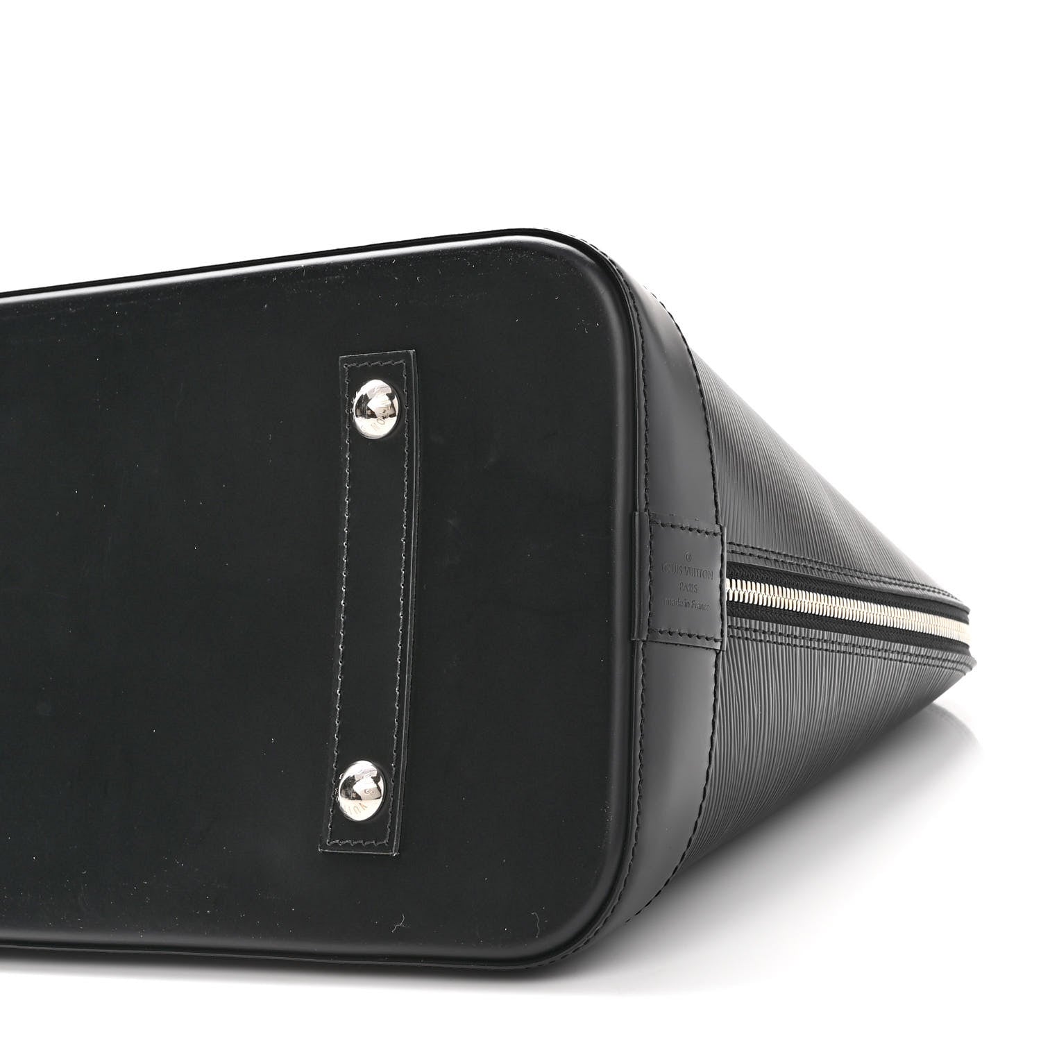 Louis Vuitton Epi Alma MM Black 9 of 9