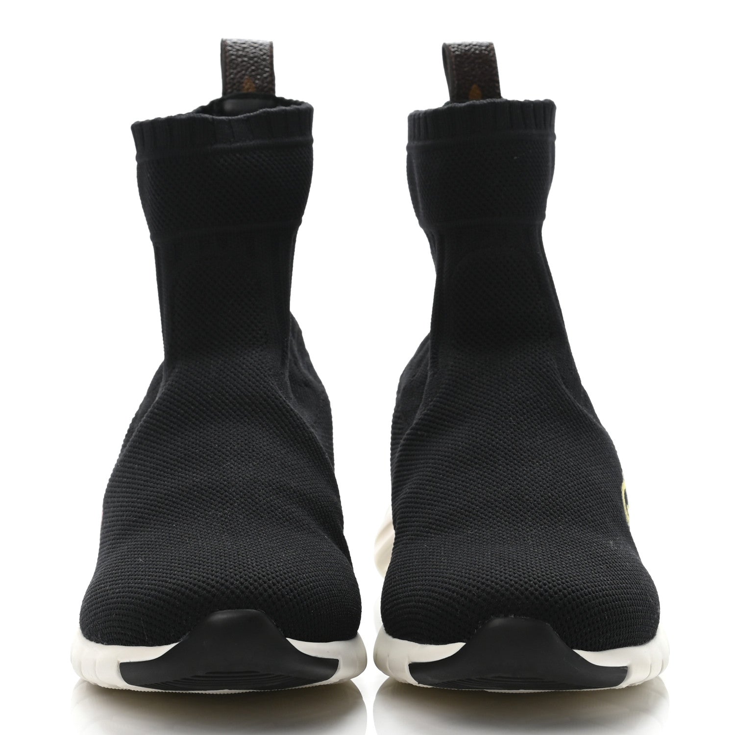 Louis Vuitton Stretch Fabric Aftergame Wave Sneaker Boots 35 Black 2 of 4