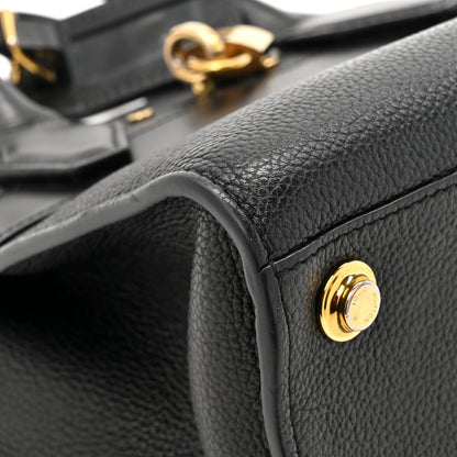 Louis Vuitton Calfskin City Steamer Mini Black 13 of 15