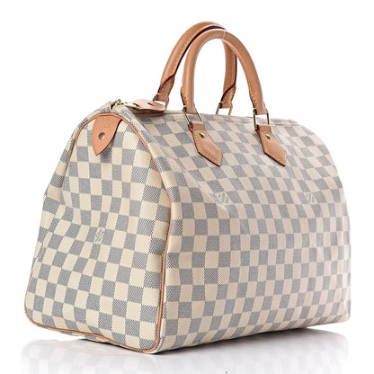 Louis Vuitton Damier Azur Speedy 35 3 of 11