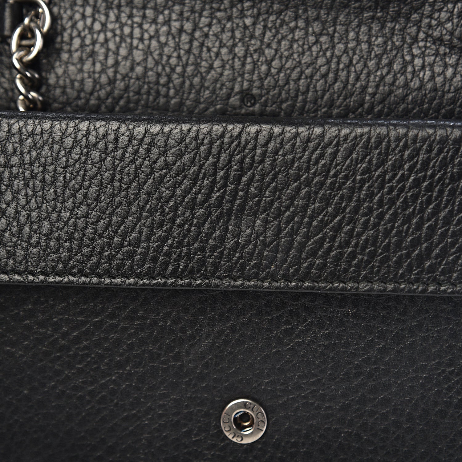 Gucci Calfskin Super Mini Dionysus Shoulder Bag Black 7 of 11