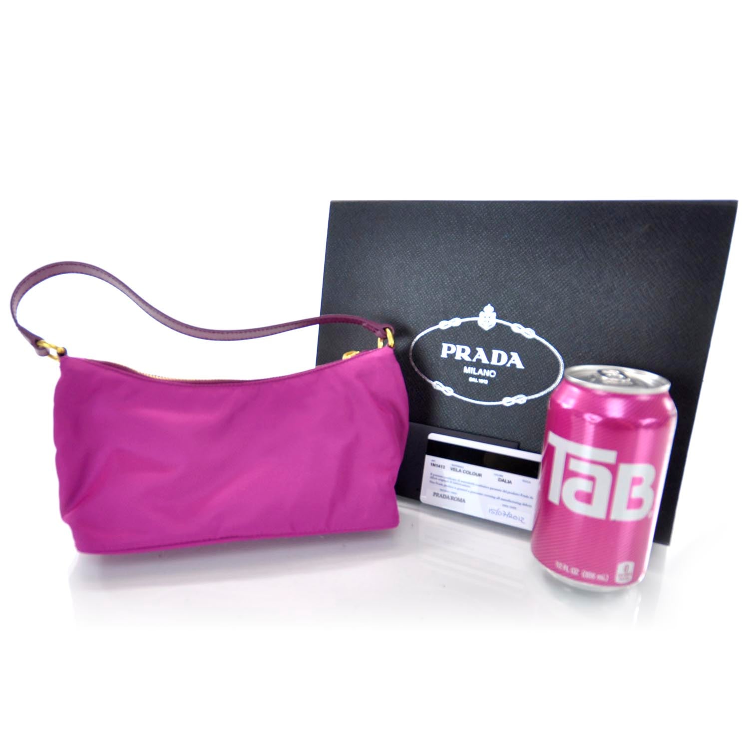 Prada Nylon Vela Colour Pochette Dalia 2 of 7