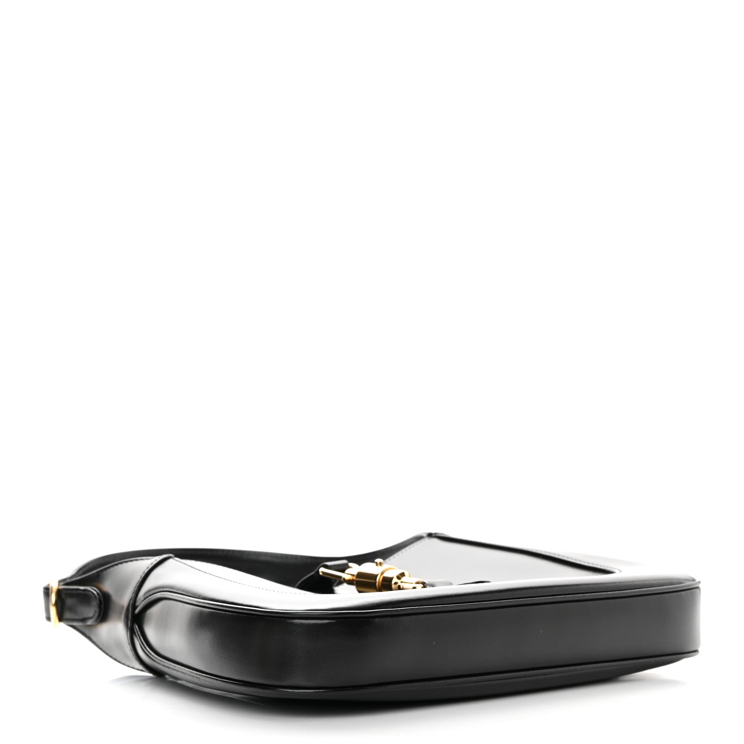 Gucci Boarded Dyana Lux Calfskin Small Jackie 1961 Hobo Black 4 of 14