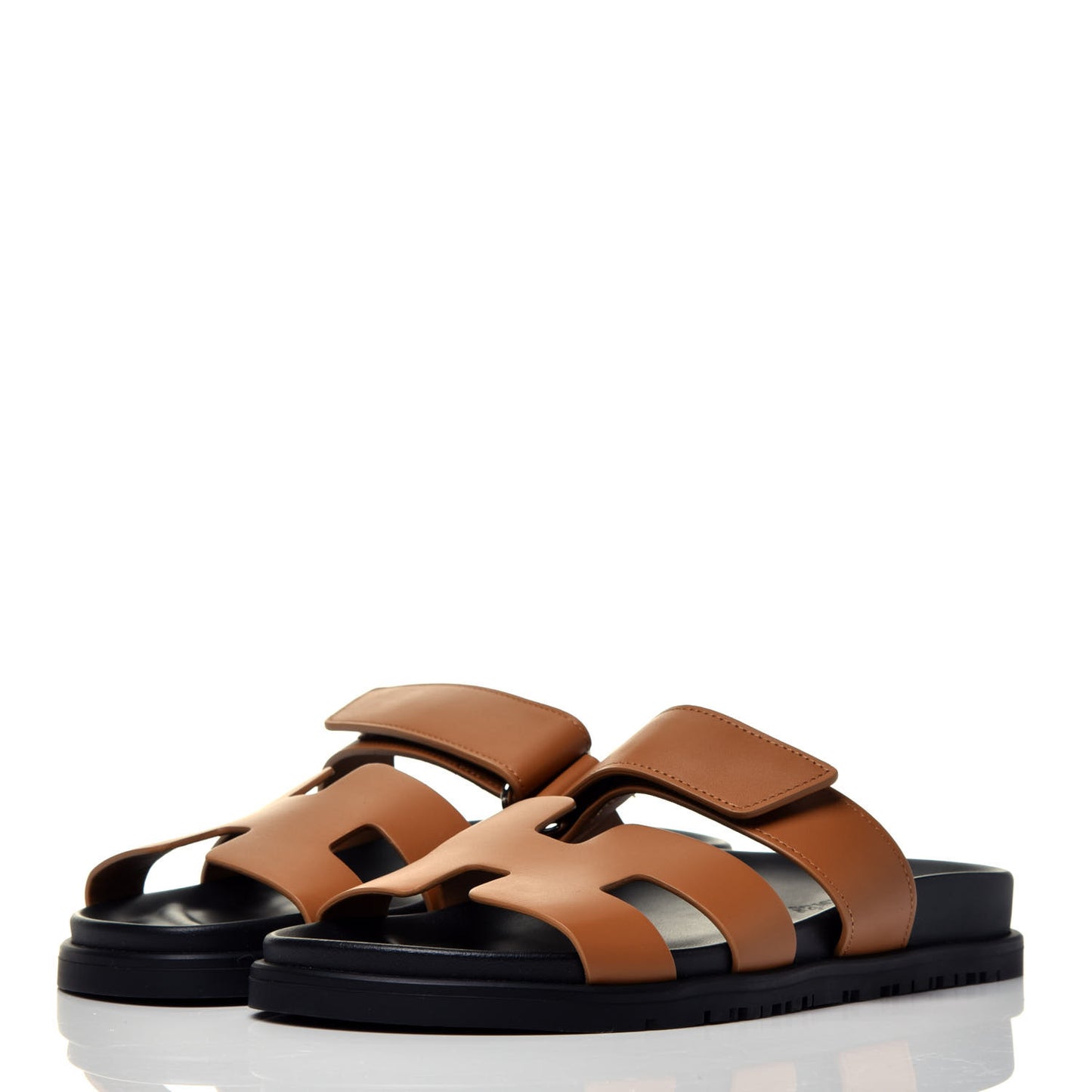 Calfskin Womens Chypre Sandals 37 Naturel