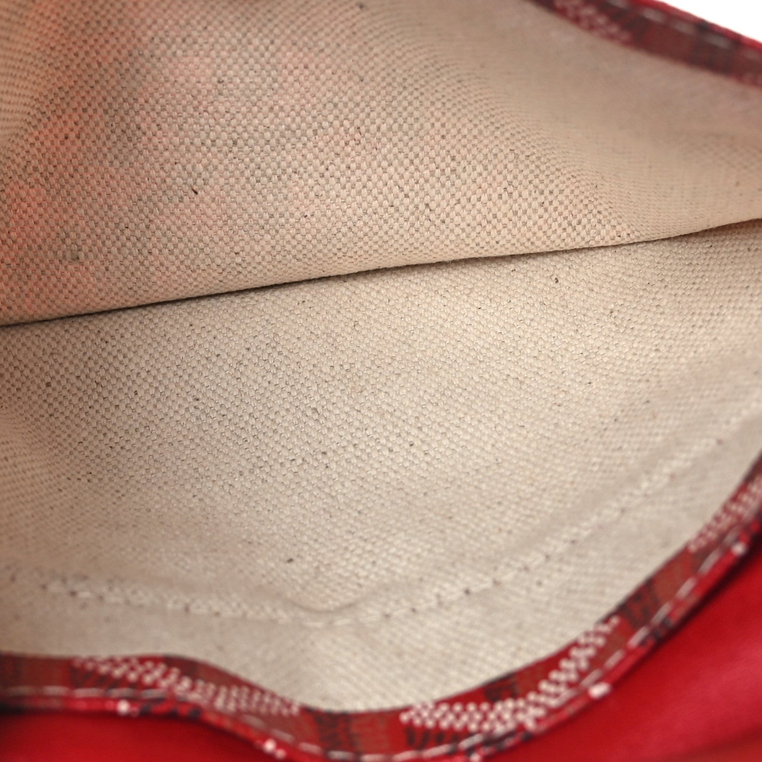 Goyard Goyardine Pouch Red 5 of 7