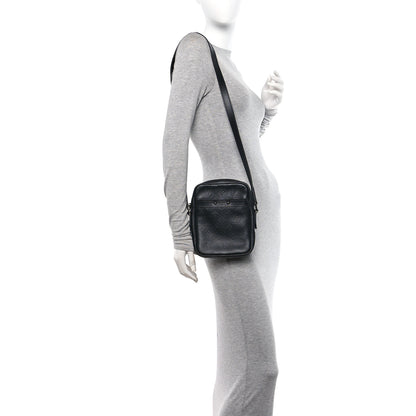 Louis Vuitton Calfskin Monogram Shadow Danube PM Black 2 of 9