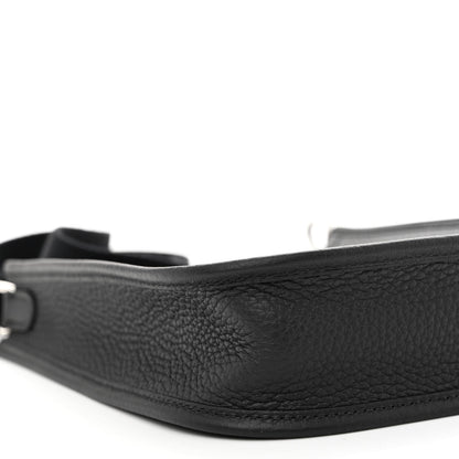 Hermes Taurillon Clemence Evelyne TPM Black 9 of 11