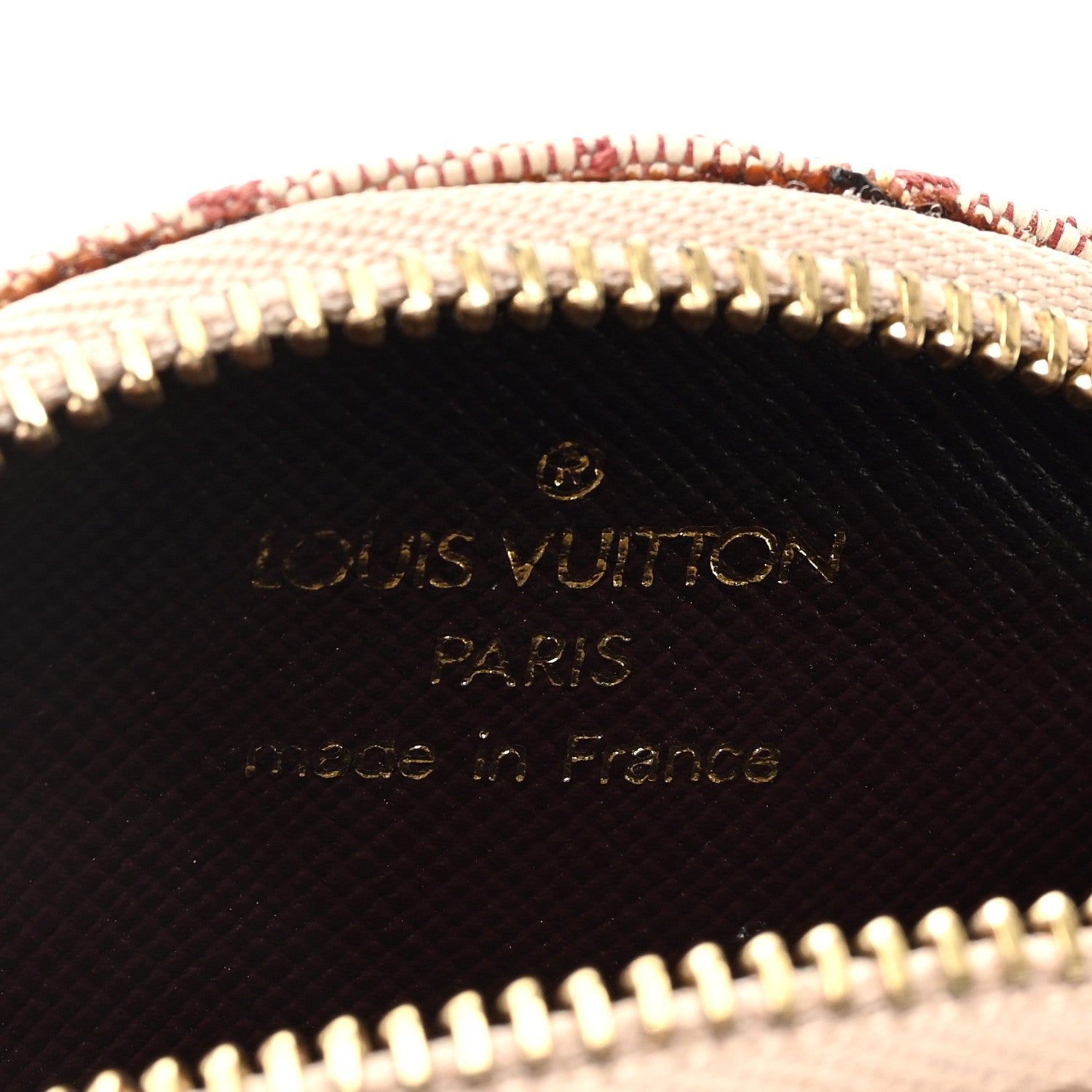 Louis Vuitton Mini Monogram Round Coin Purse Cherry 6 of 6