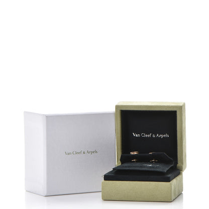 Van Cleef & Arpels 18K Rose Gold Sweet Alhambra Earrings 9 of 9