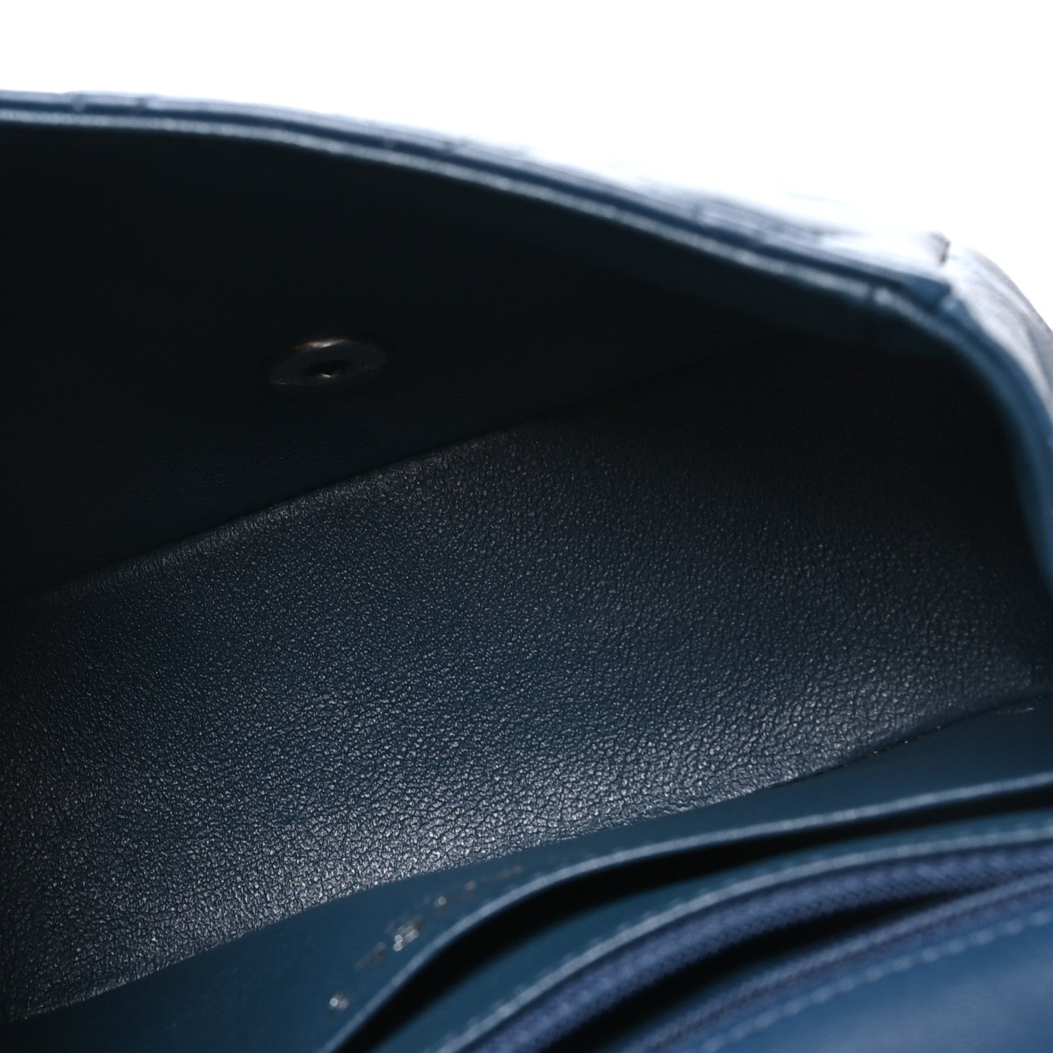 Chanel Lambskin Quilted Mini Square Flap Navy 5 of 10
