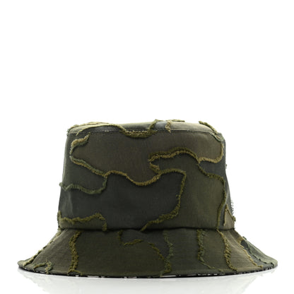 Christian Dior Camouflage Logo Bucket Hat 58 Green 5 of 9