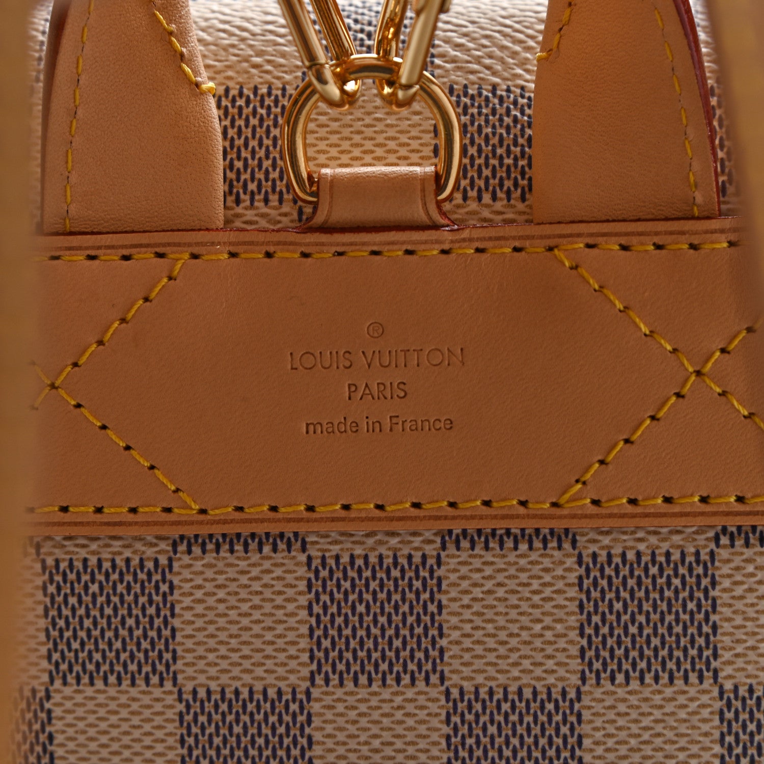 Louis Vuitton Damier Azur Sperone BB Backpack 6 of 11