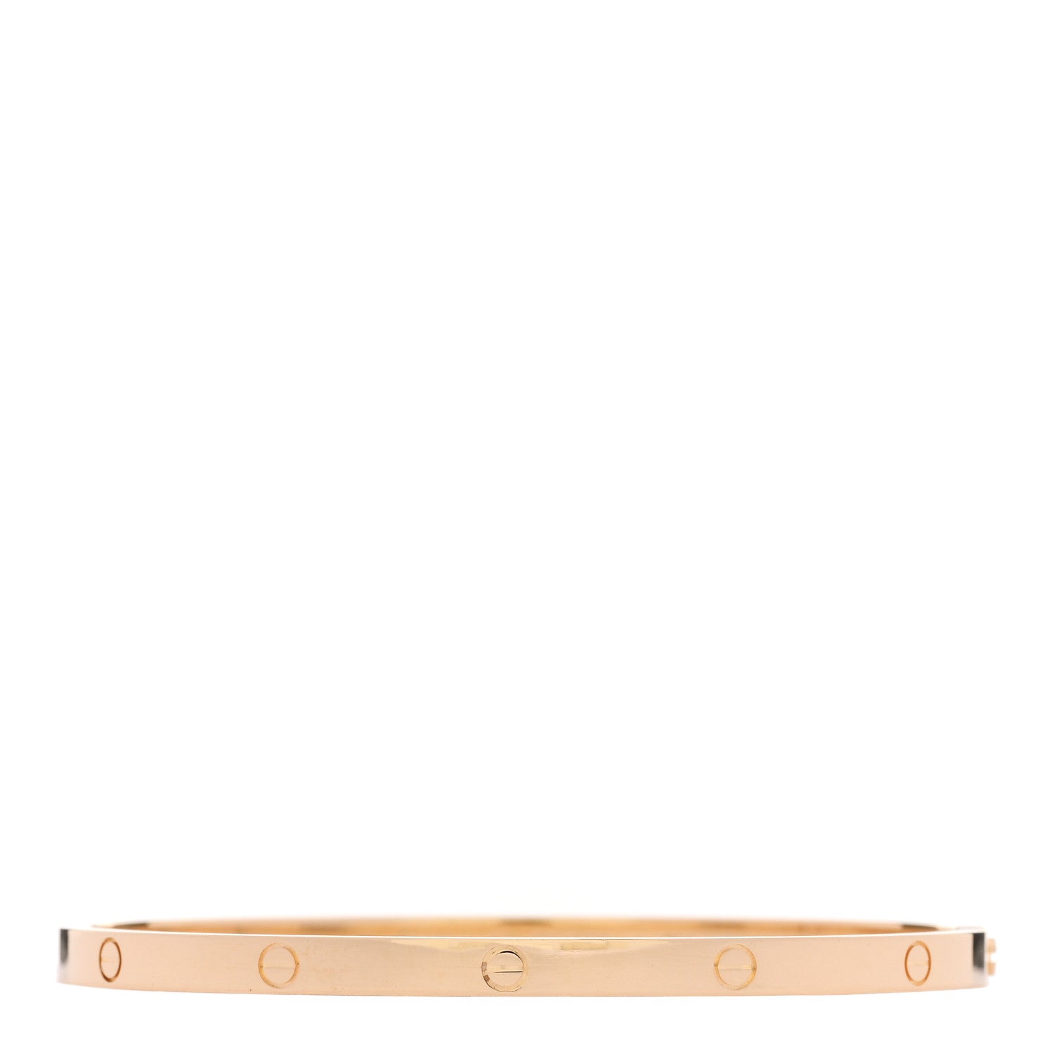 Cartier 18K Yellow Gold Small LOVE Bracelet 17 1 of 9