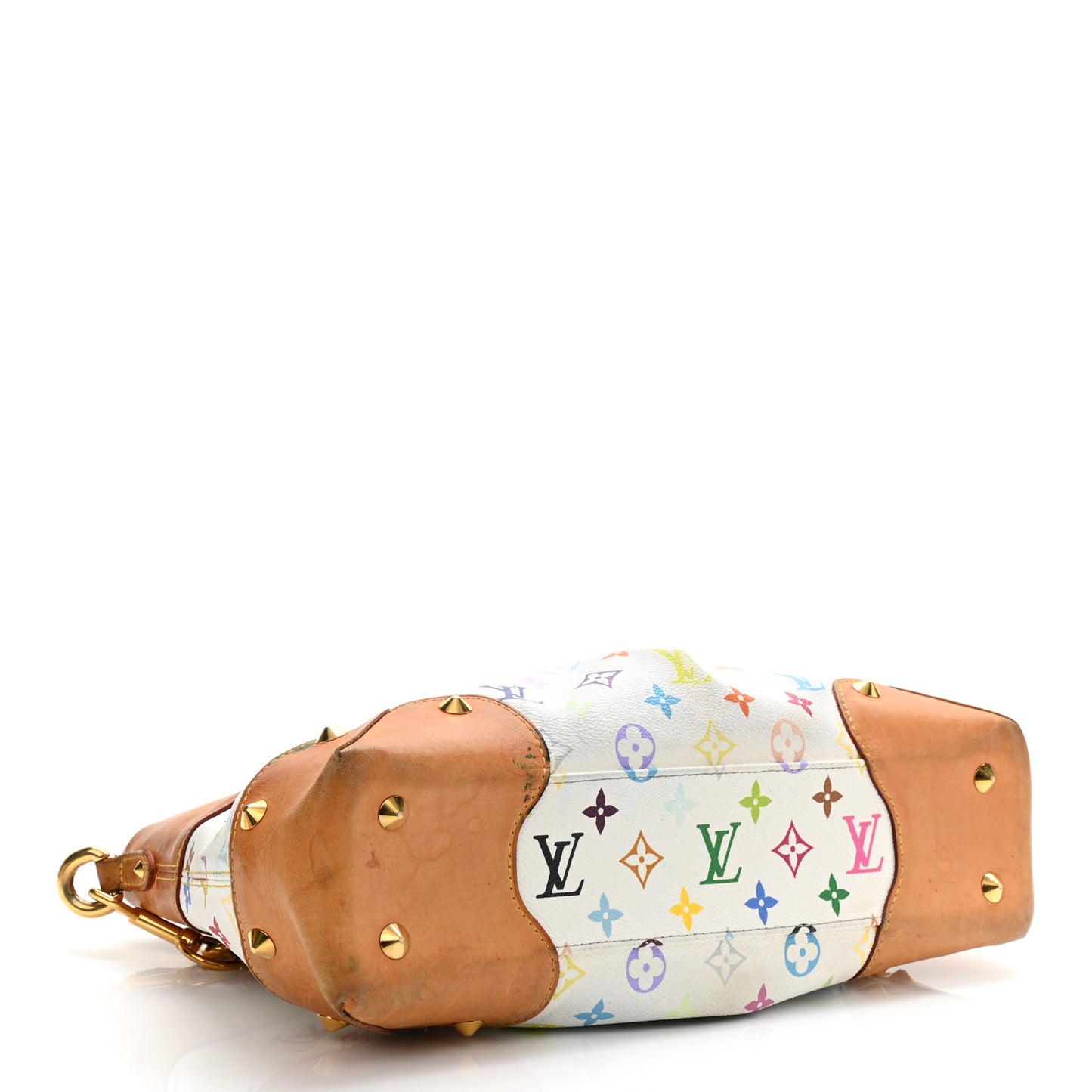 Monogram Multicolor Judy MM White