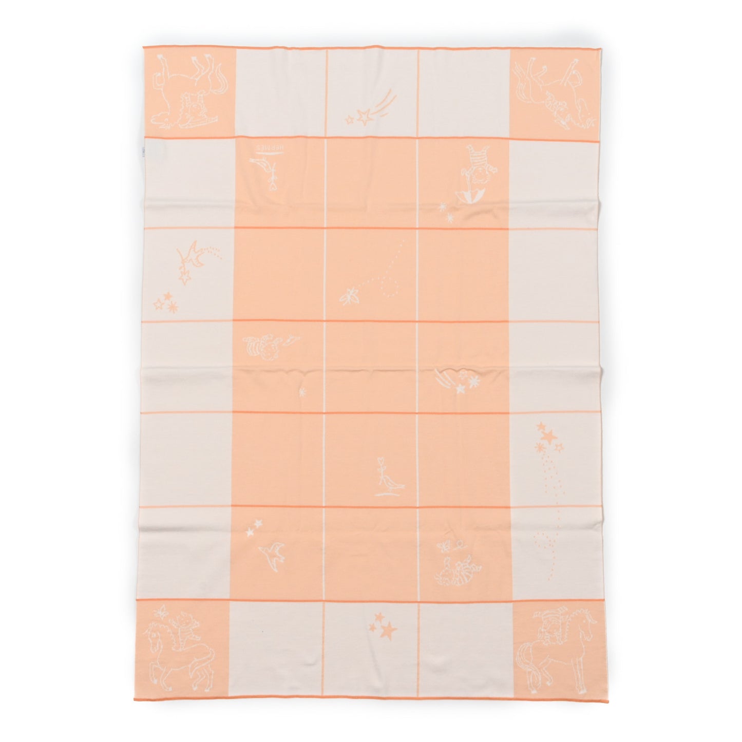 Cotton Cabriole Blanket Melon