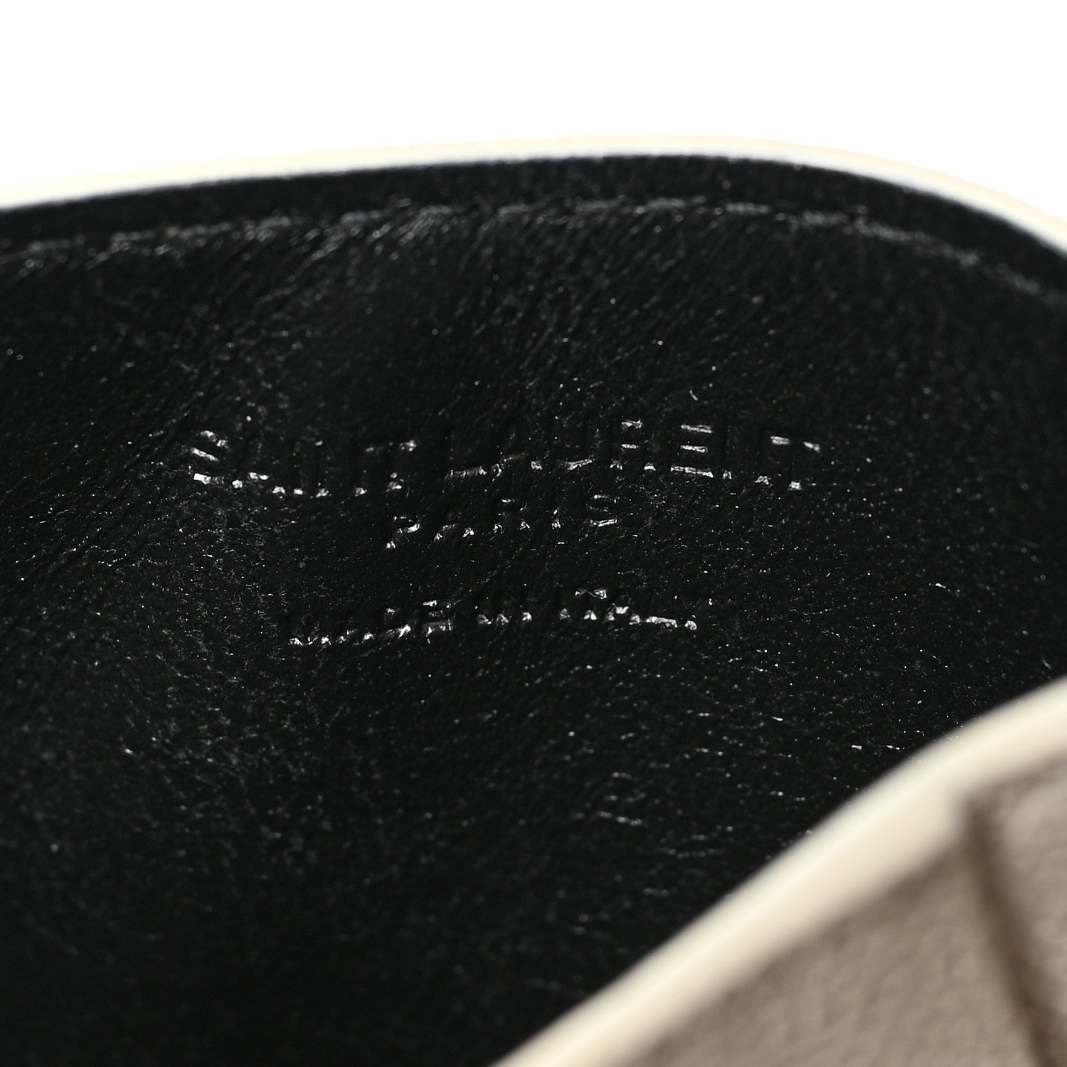 Saint Laurent Grain De Poudre Monogram Uptown Chain Wallet Crema Soft 9 of 14