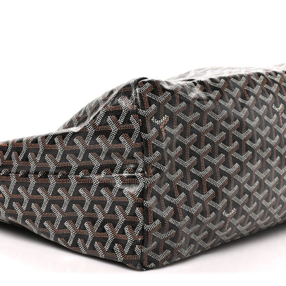 Goyard Goyardine Saint Louis GM Black Gold 8 of 9