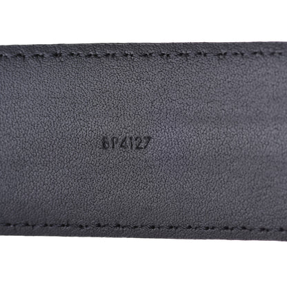 Louis Vuitton Damier Graphite Calfskin Belt 85 34 Black 7 of 8