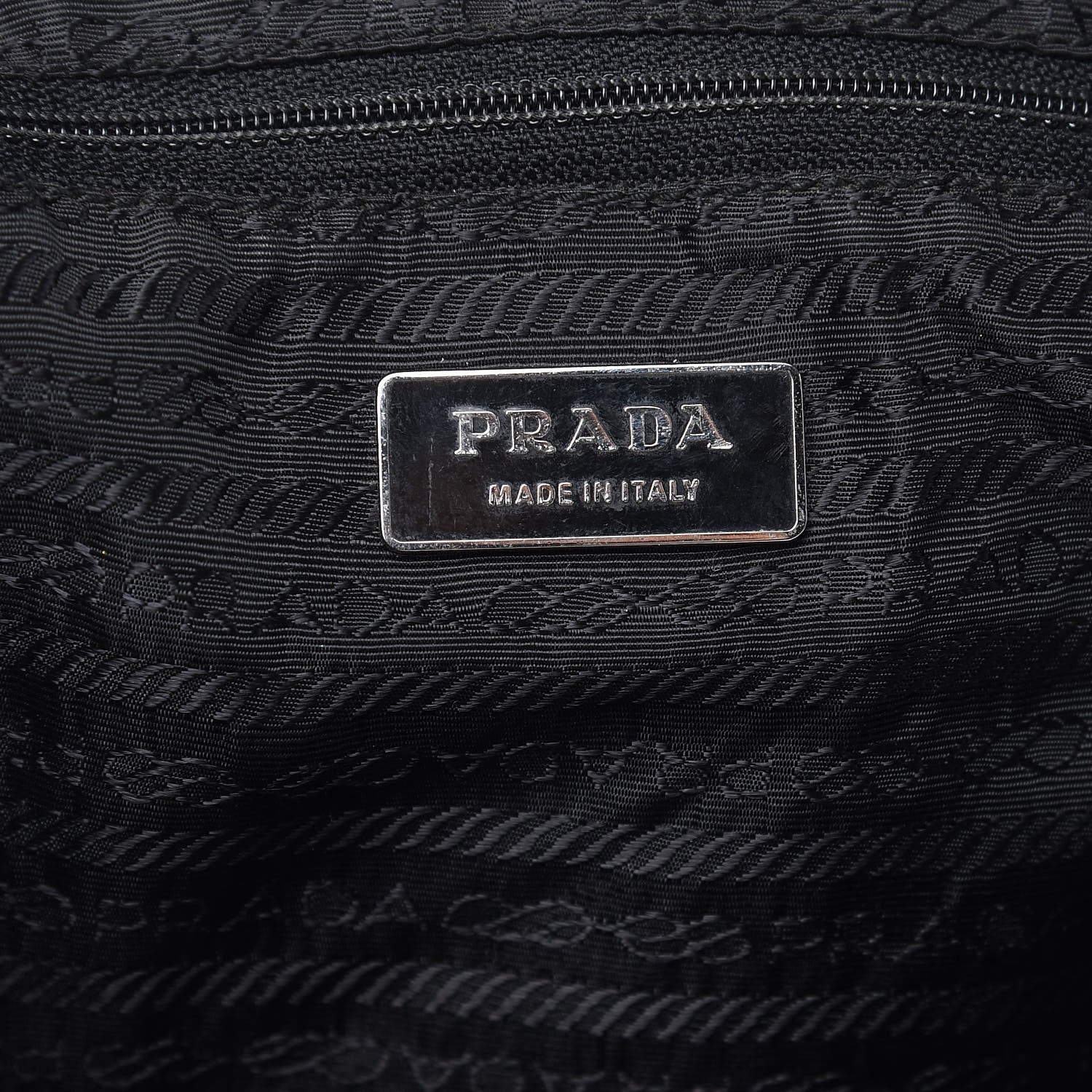 Prada Tessuto Nylon Vela Small Backpack Black 6 of 14