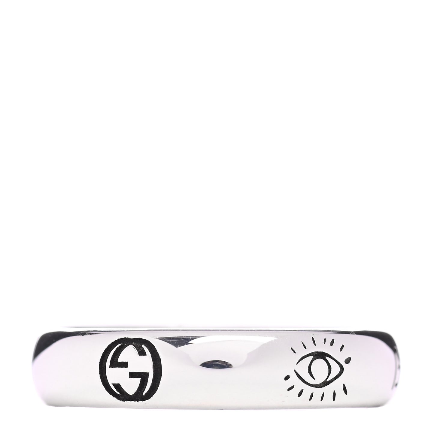 Sterling Silver Blind for Love Band Ring 63 10.25