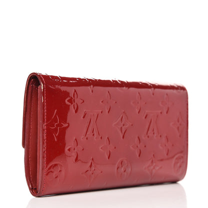 Louis Vuitton Vernis Sarah Wallet Pomme D'Amour 3 of 11