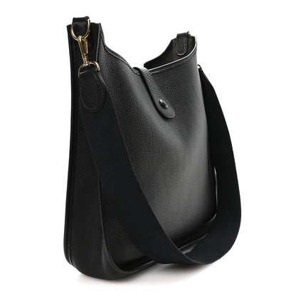 Hermes Togo Evelyne GM Black 3 of 10