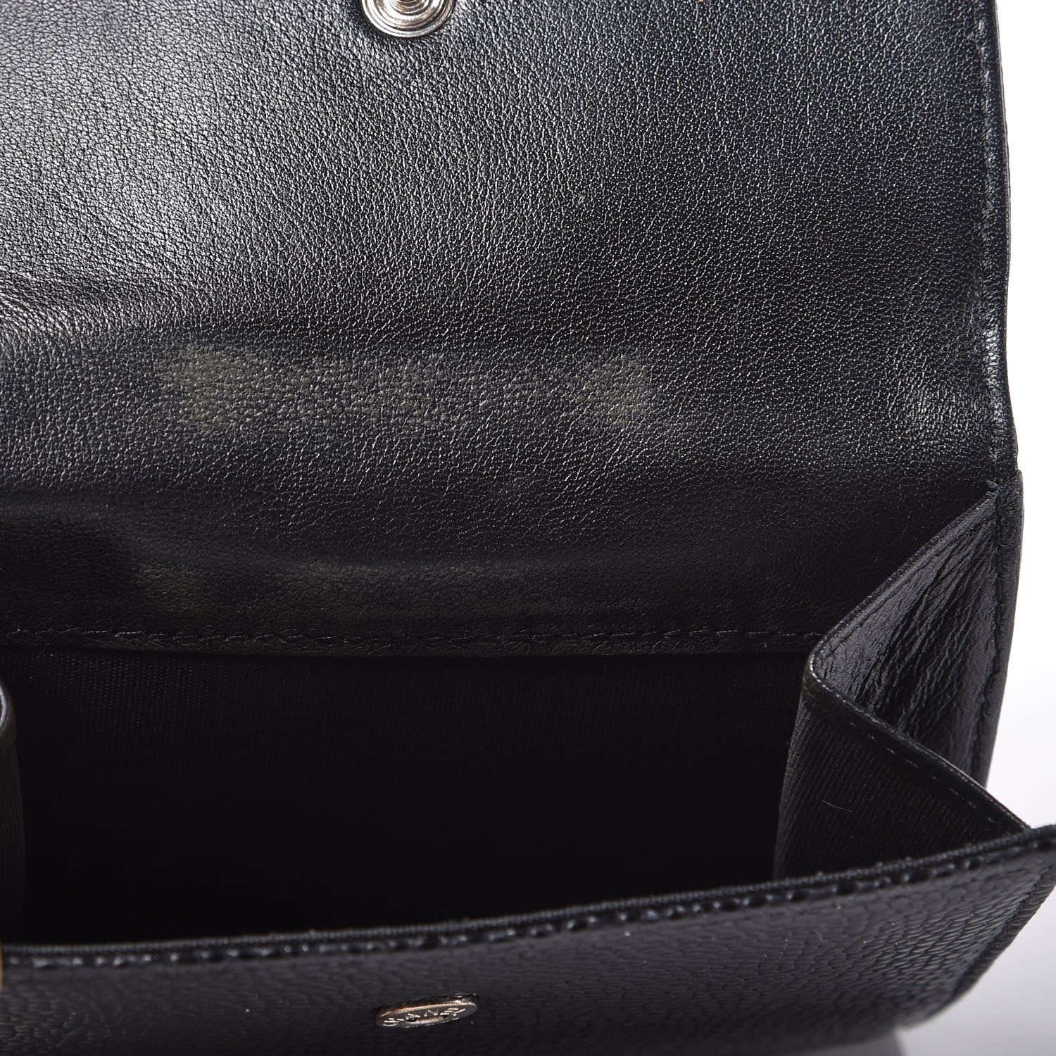 Chanel Caviar Timeless CC Compact Flap Wallet Black 9 of 9