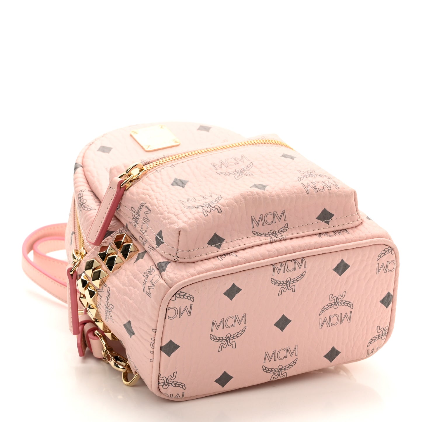 Visetos Side Stud X-Mini Stark Bebe Boo Backpack Soft Pink