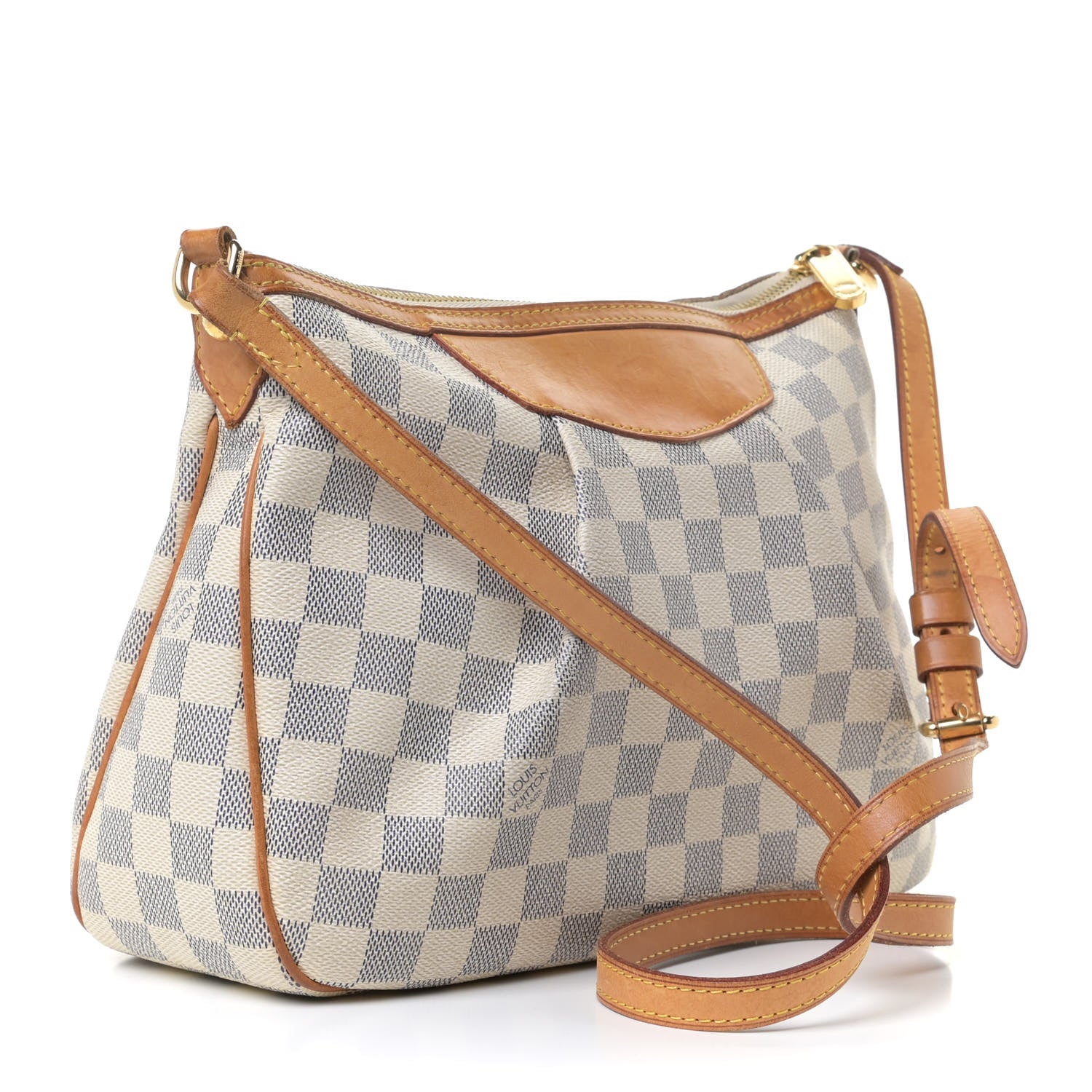 Louis Vuitton Damier Azur Siracusa PM 3 of 16
