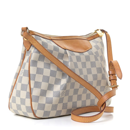 Louis Vuitton Damier Azur Siracusa PM 3 of 16