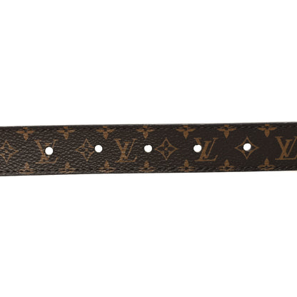 Louis Vuitton Mini Monogram 25mm LV Initiales Belt 80 32 3 of 7