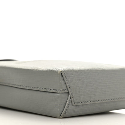 Balenciaga Squared Calfskin Logo Shopping Phone Holder Bag Balenciaga Grey 8 of 11