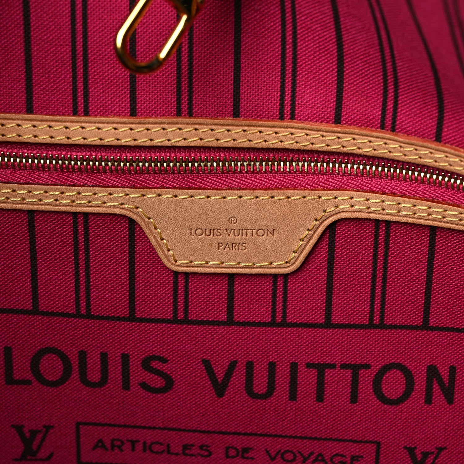 Louis Vuitton Monogram Neo Neverfull GM Fuchsia 6 of 12