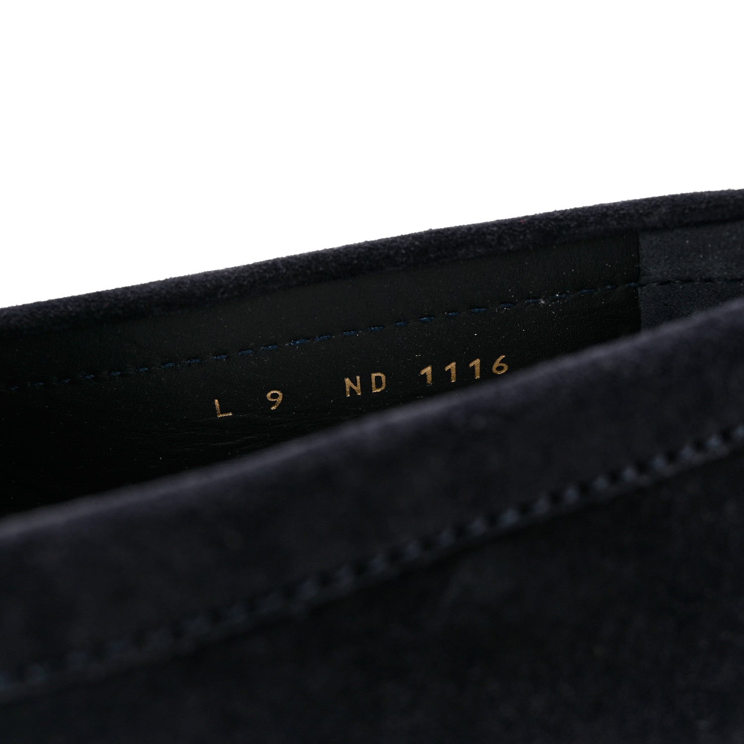 Louis Vuitton Suede Racetrack Moccasin Loafers 9 Marine 5 of 9