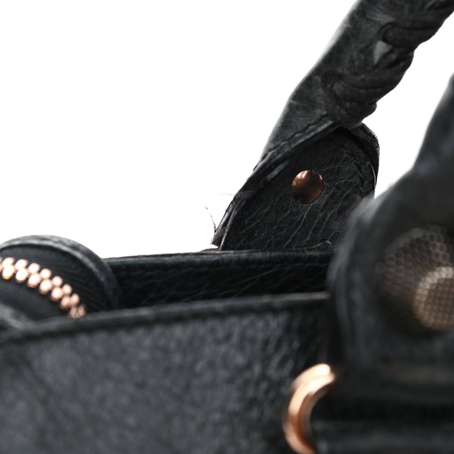 Balenciaga Agneau Giant 21 Rose Gold Hardware City Black 5 of 5