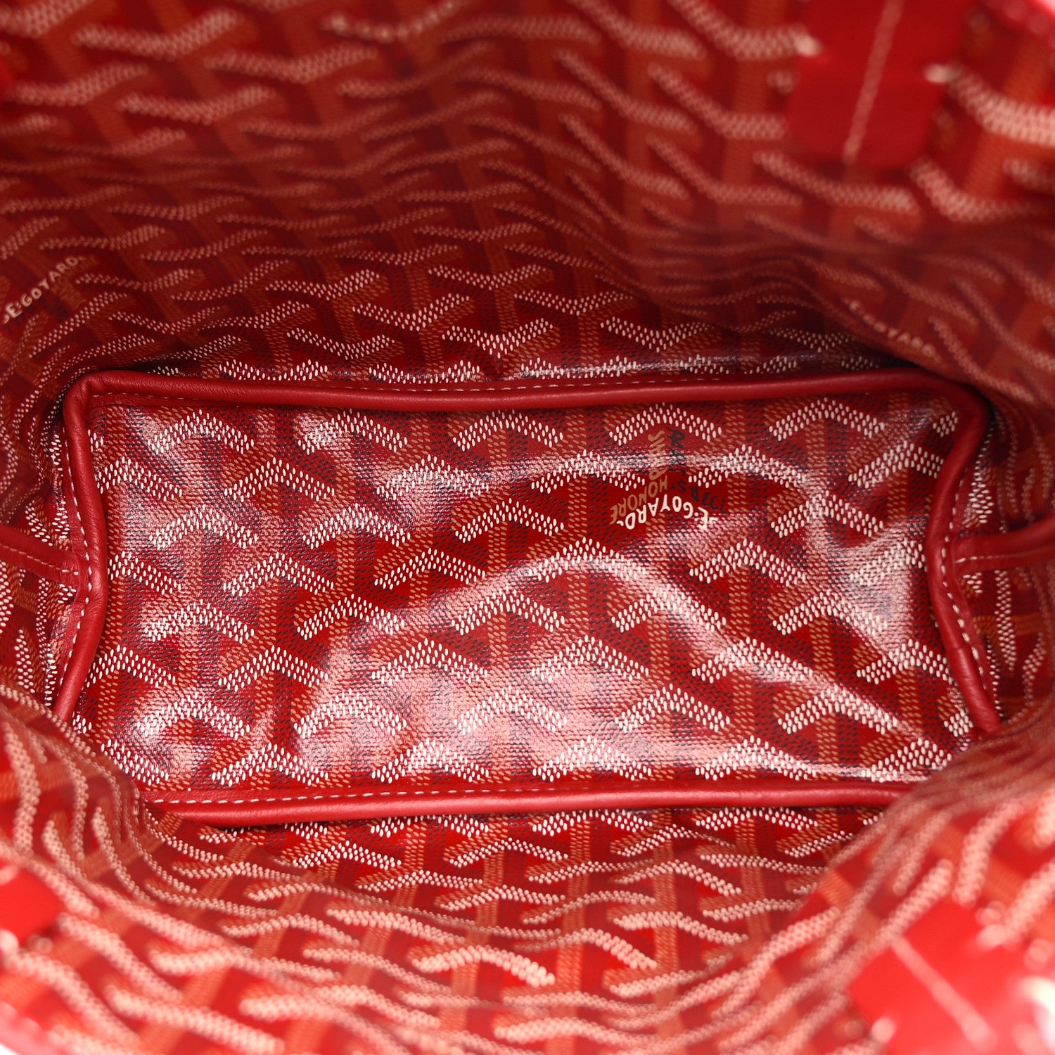 Goyard Goyardine Reversible Mini Anjou Red 11 of 20