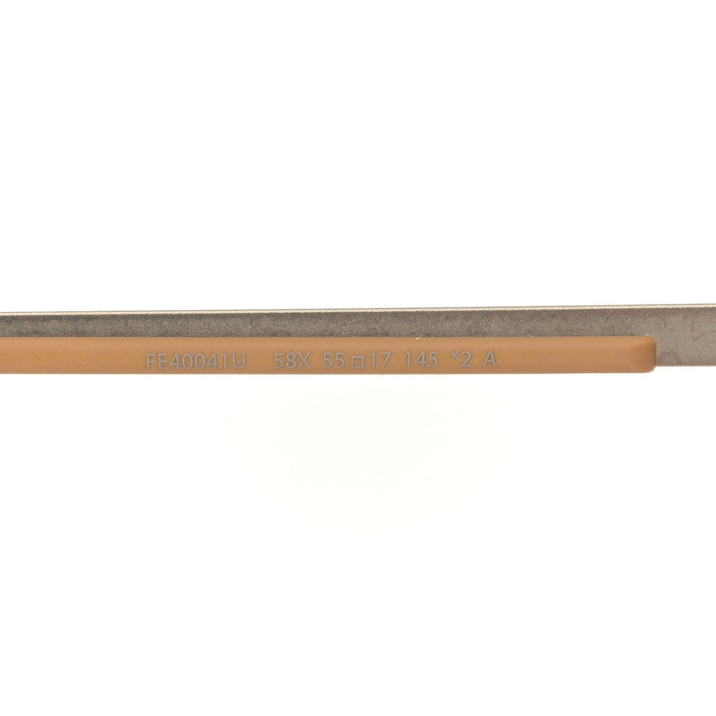 Metal Geometric FF Sunglasses FE40041U Gold
