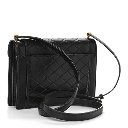 Saint Laurent Lambskin Quilted Mini Gaby Satchel Black 3 of 9