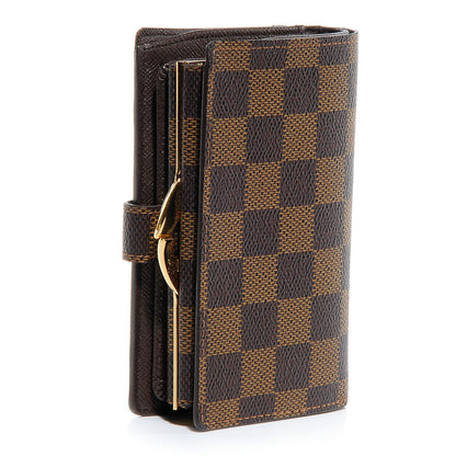 Louis Vuitton Damier Ebene French Purse Wallet 3 of 8