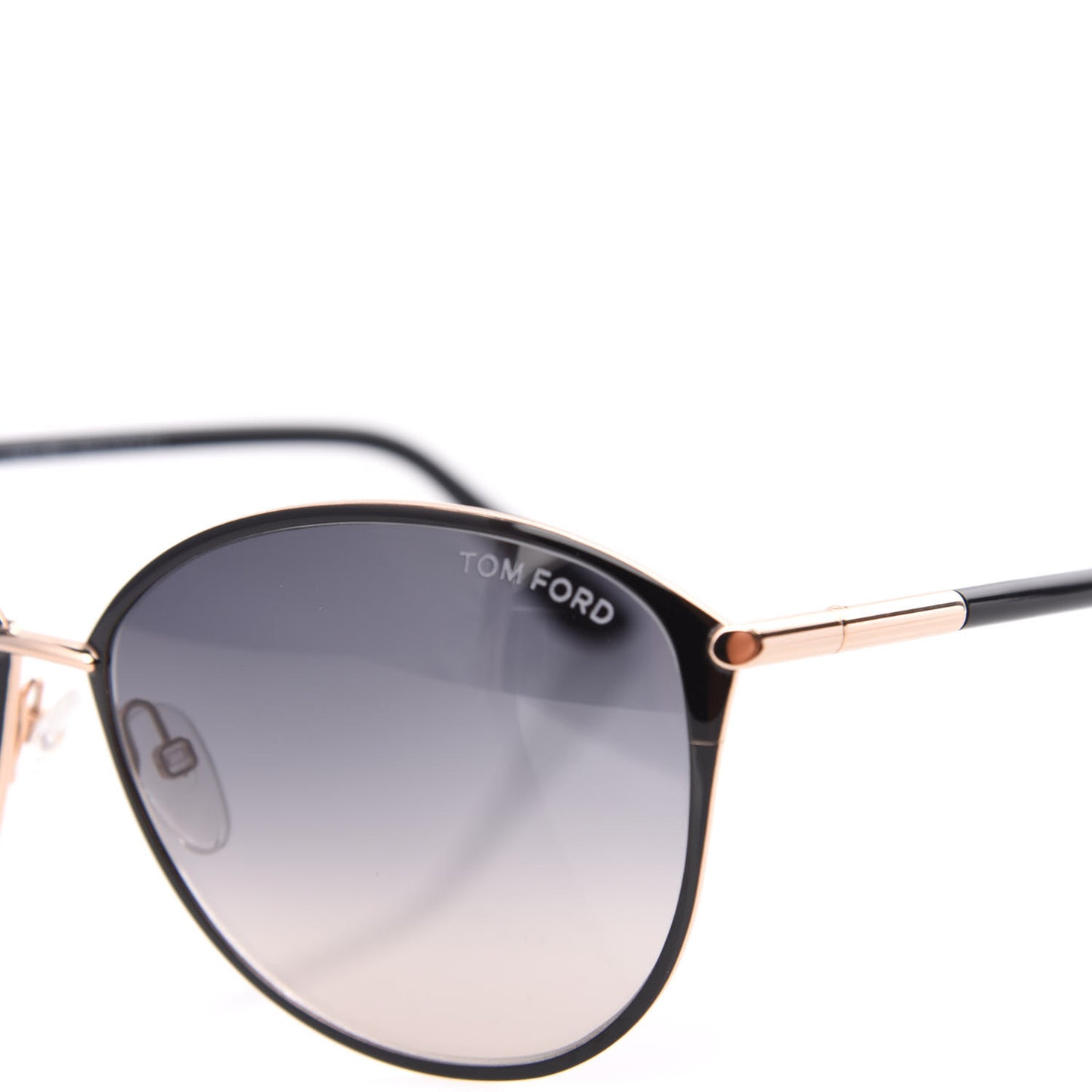 Penelope Vintage Round Sunglasses TF320 Black