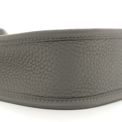 Hermes Taurillon Clemence Evelyne TPM Gris Meyer 9 of 11
