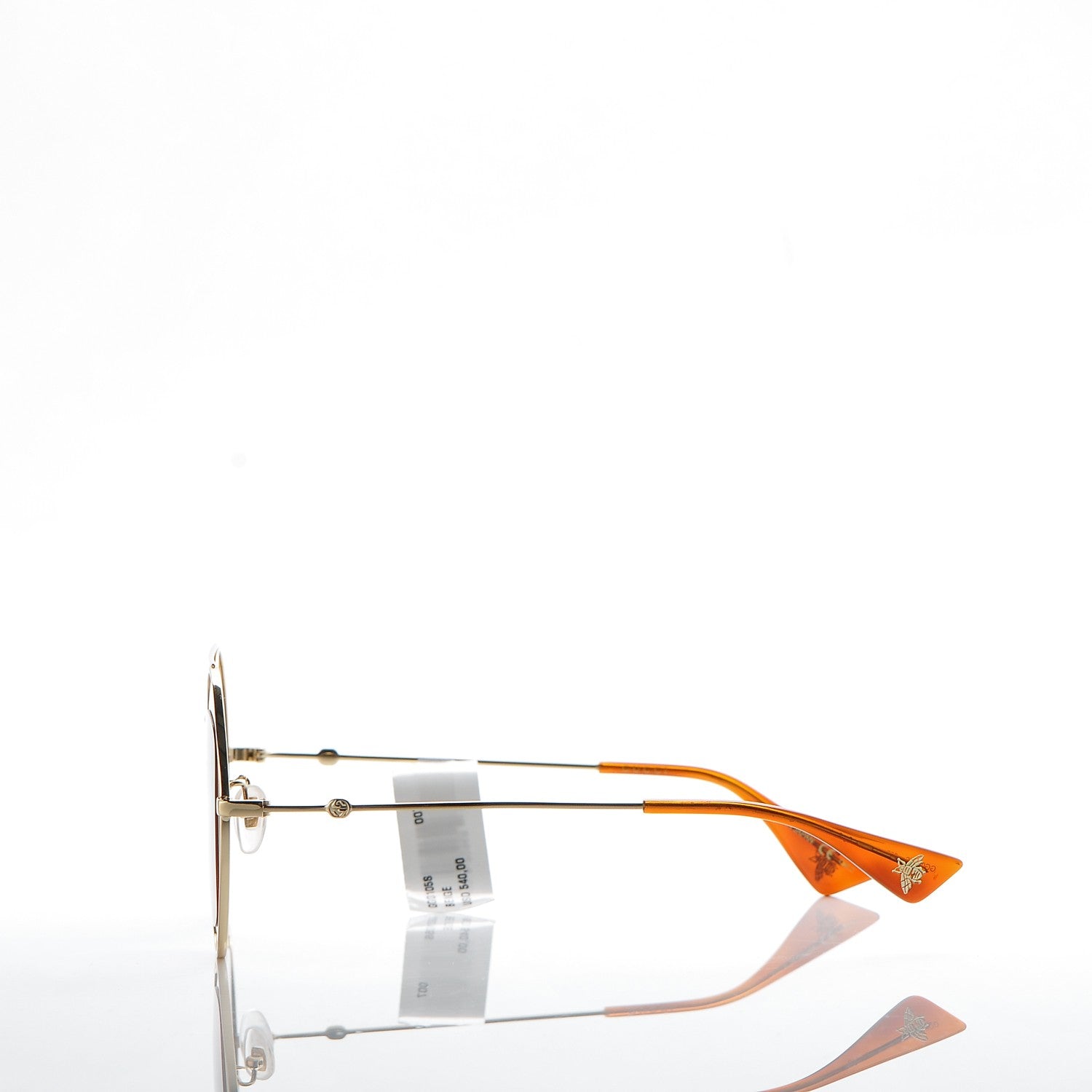 Gucci GG Sunglasses 0105S Beige 3 of 9