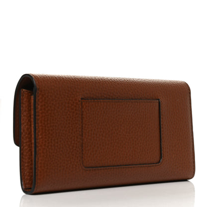 Mulberry Classic Grain Darley Wallet Oak 3 of 9