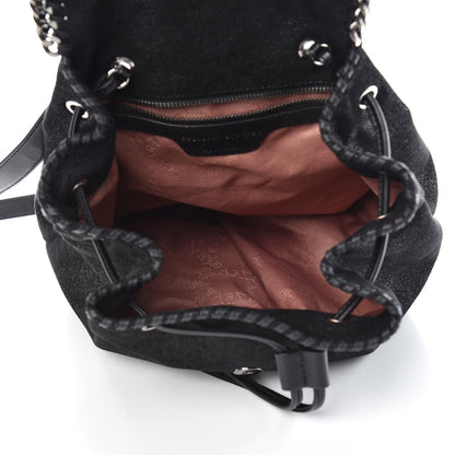 Stella McCartney Shaggy Deer Falabella Backpack Black 5 of 8